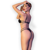 CHILIROSE - CR 4700 BODY SET BLACK S/M